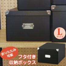 おしゃれな紙製の収納ボックス！Toffy マジックボックス L